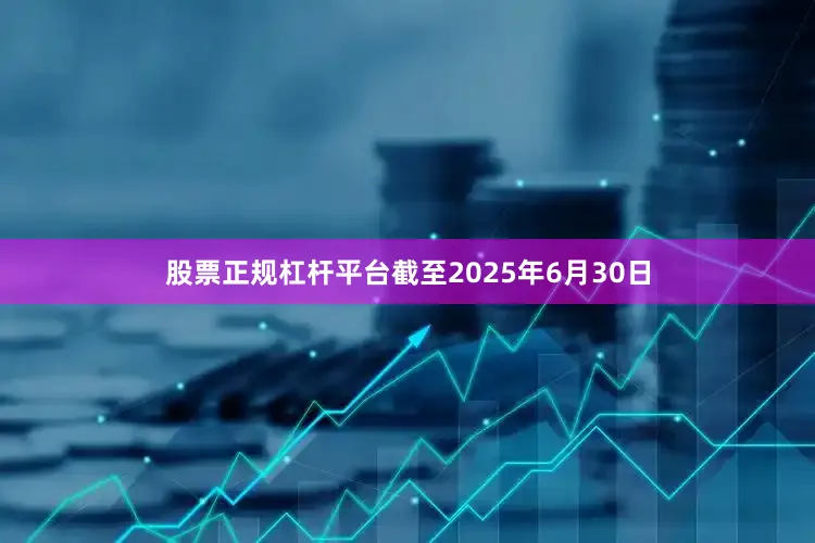 股票正规杠杆平台截至2025年6月30日