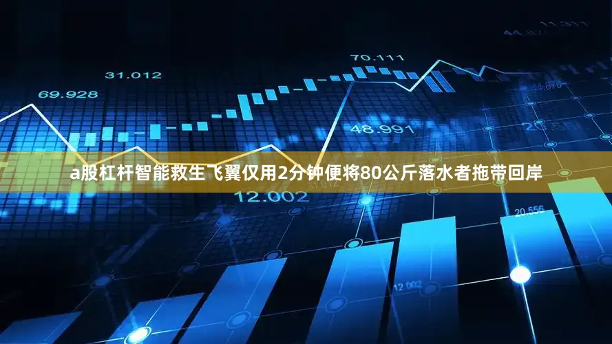 a股杠杆智能救生飞翼仅用2分钟便将80公斤落水者拖带回岸