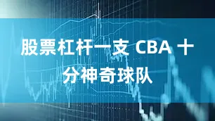 股票杠杆一支 CBA 十分神奇球队